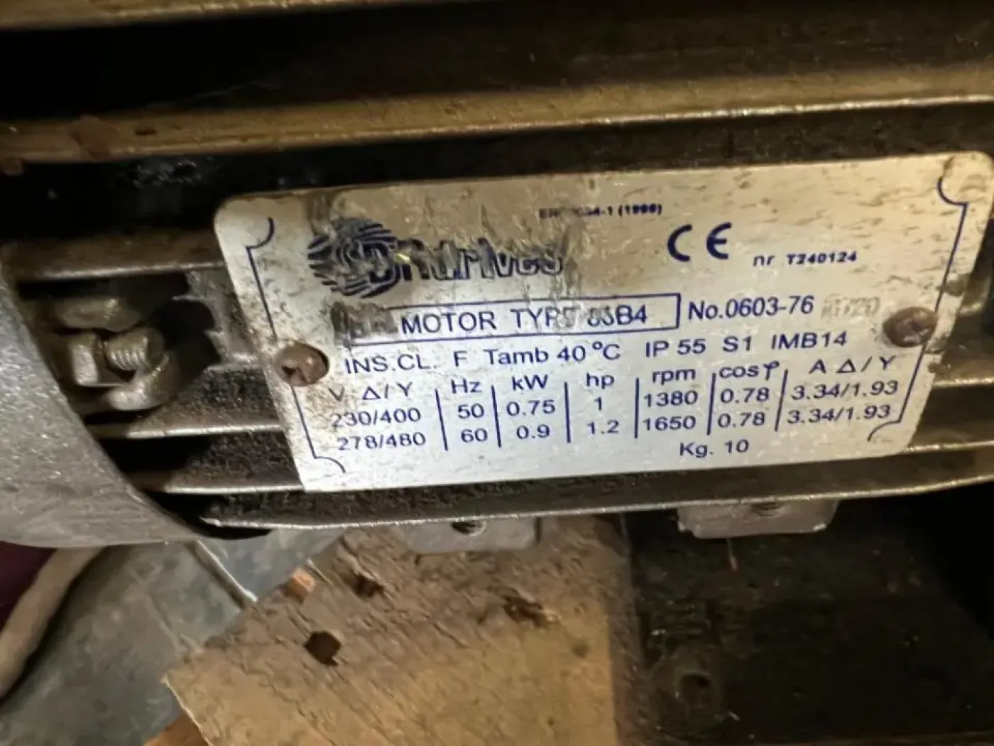 USED PVR PVL35 35 m3h VACUUM PUMP - 4