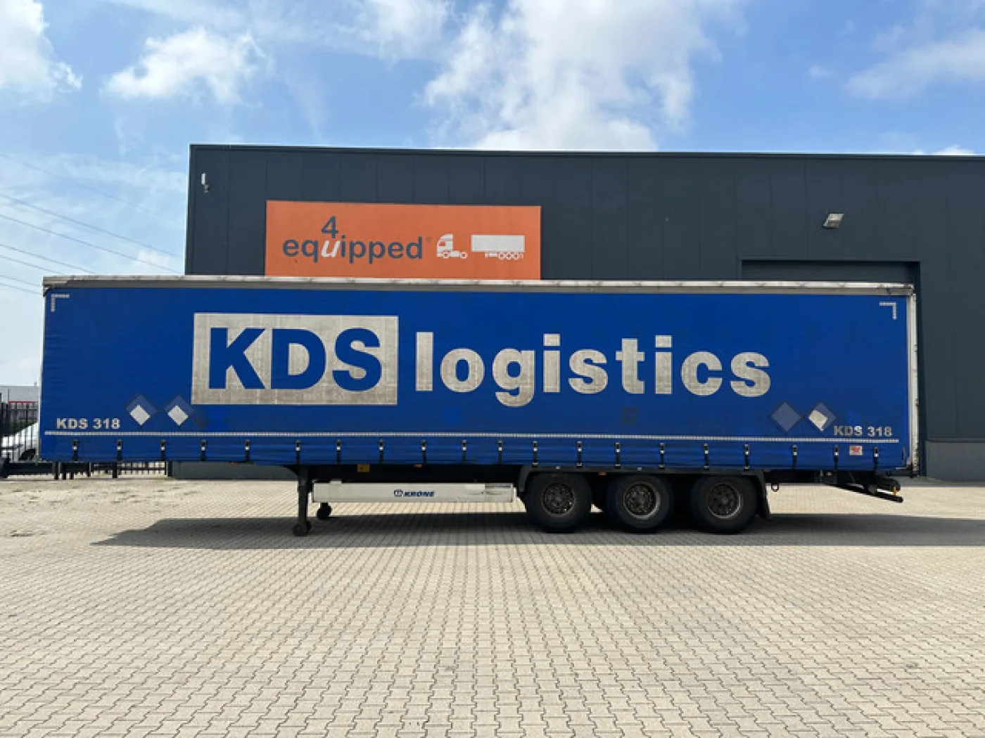 Krone ALU DROPSIDES / 2.80M INSIDE HEIGHT / BPW + DRUMBRAKES / NL-TRAILER / 4x available - 4