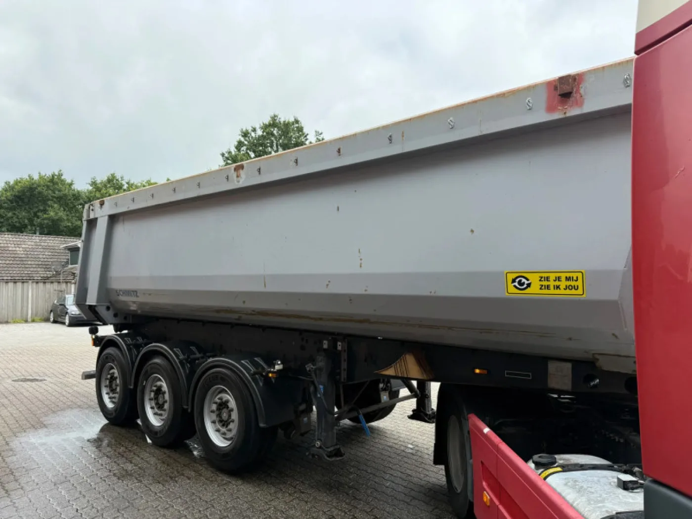 Schmitz Cargobull SKI 24 7.2 27 m³ Hardox Steel SAF Disc Brakes NL Trailer APK/TÜV 06-2027 - 4