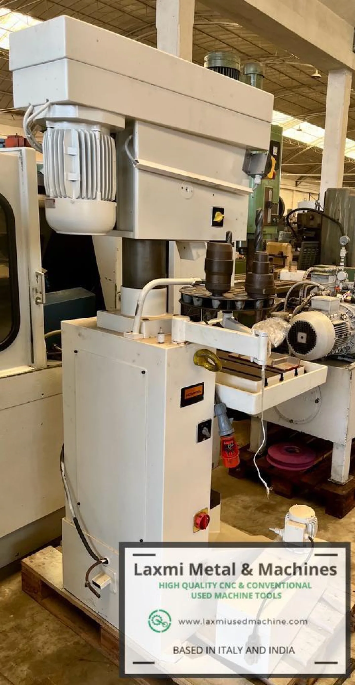 COLUMN DRILLING + MILLING MACHINE, ACIERA - 22VG - Laxmi Metal & Machines, Rohtak - 4
