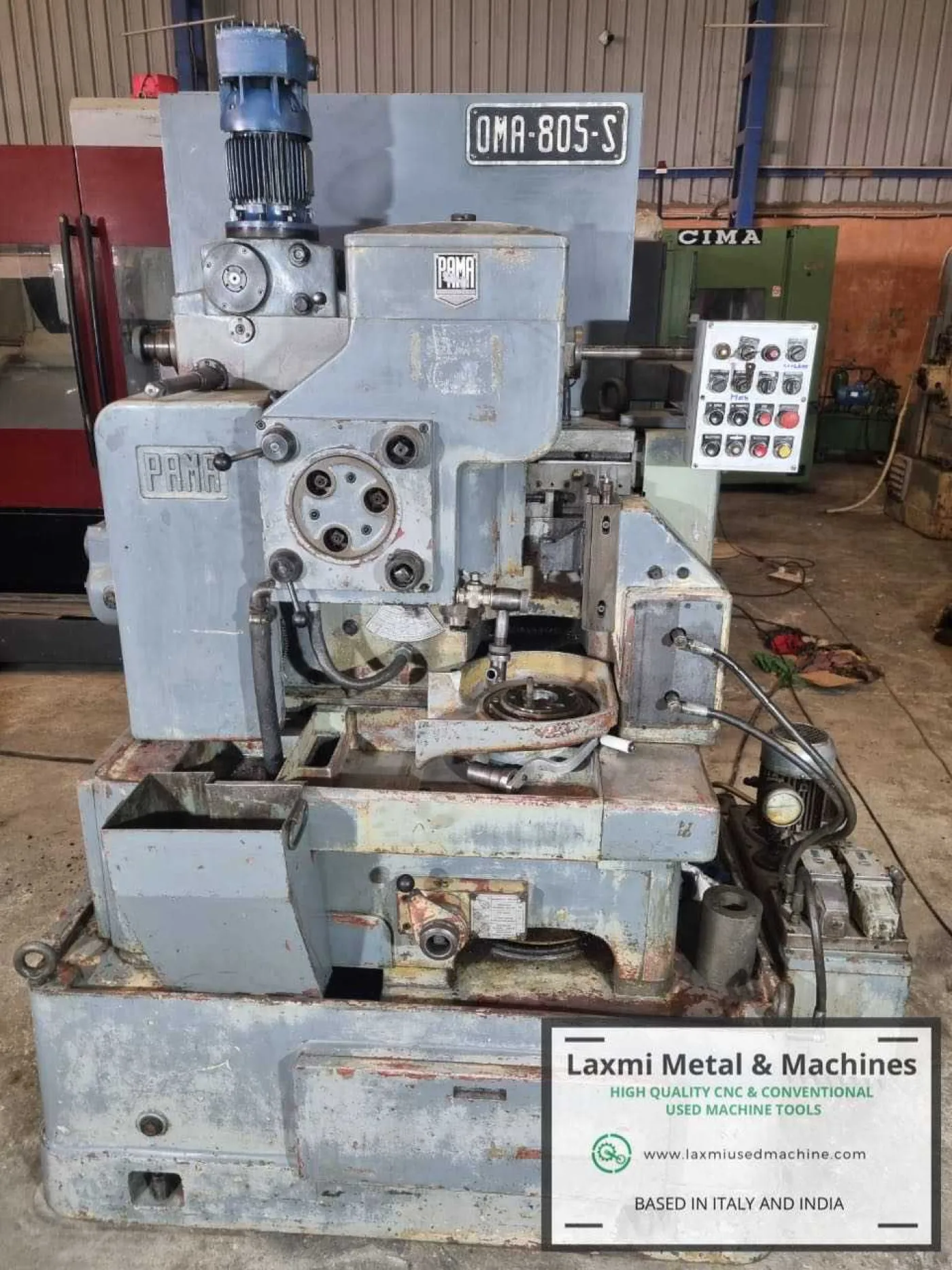 HIGH-SPEED GEAR SHAPER, PAMA - OMA 805 S - Laxmi Metal & Machines, Rohtak - 1
