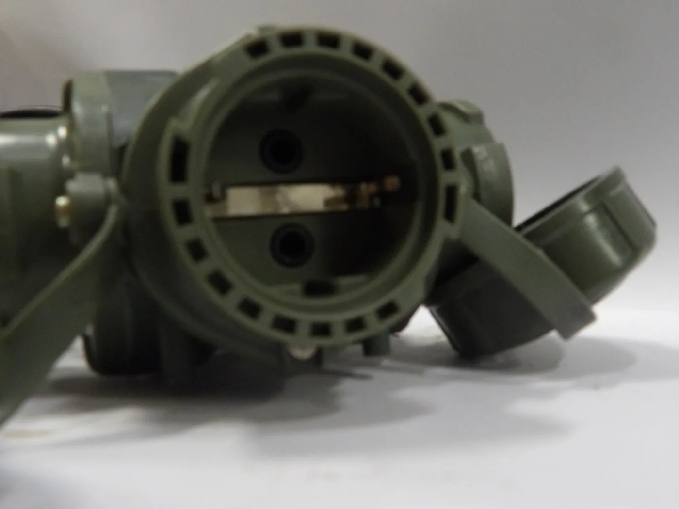 Bals Elektrotechnik 7400 - 3-voudige koppeling - 250 V - Groen IP67 - NOS - 6