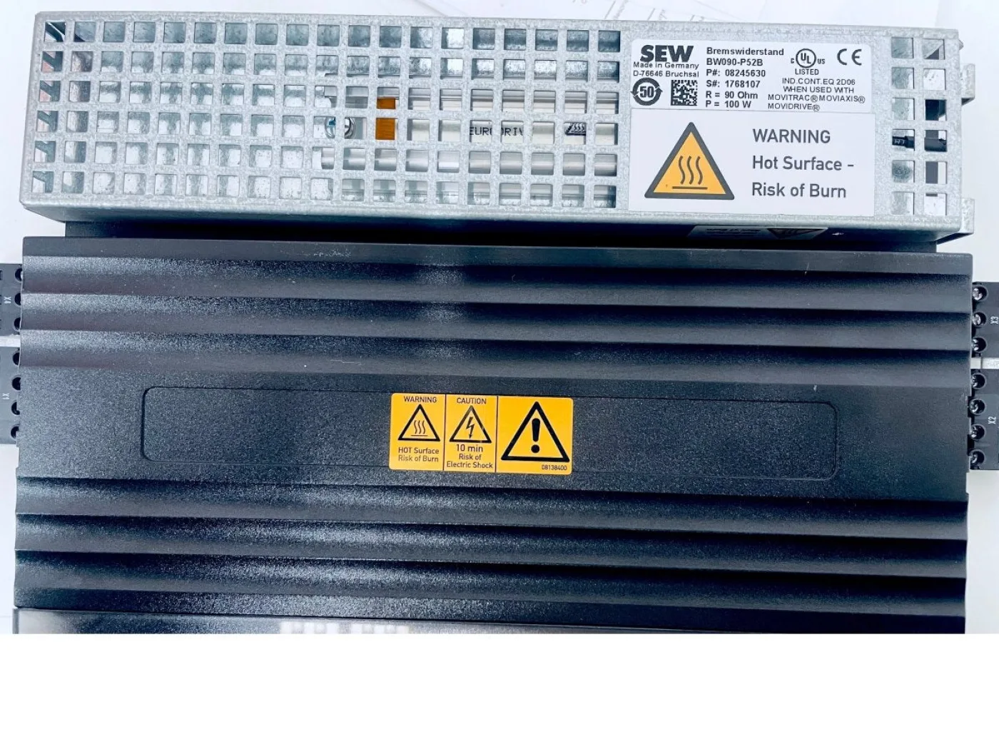 SEW Eurodrive MDX61B0008-5A3-4-0T Movidrive Umrichter mit BW090-P52B - 7