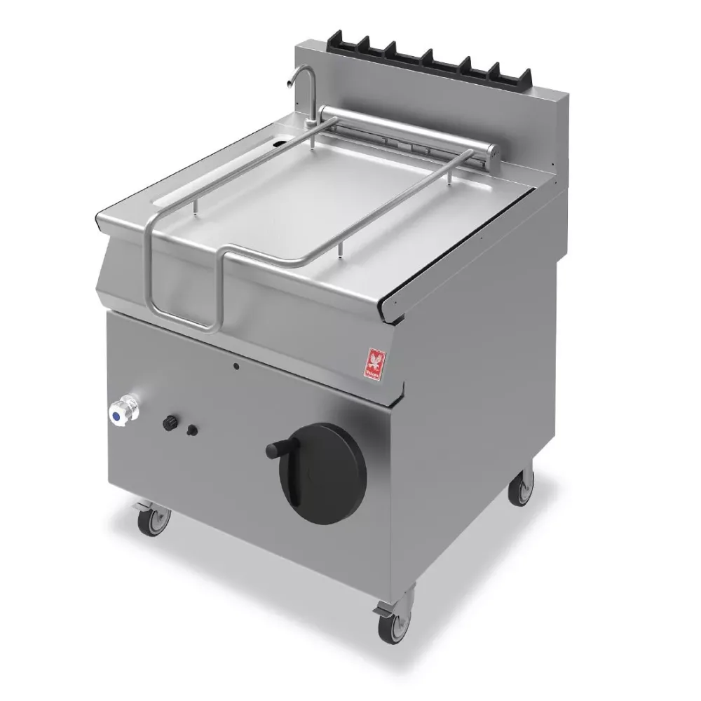 Falcon F900 Bratt Pan on Castors Natural Gas G9881 - islandcatering
