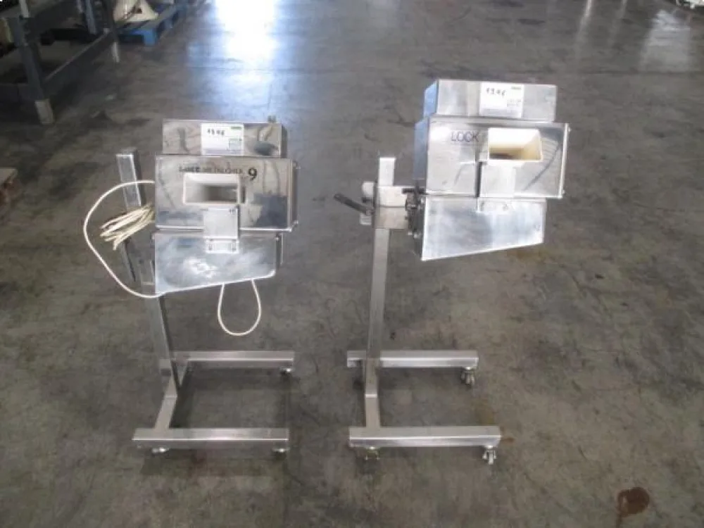 Detectores de metales para industria farmaceutica en acero inoxidable METALCHEK