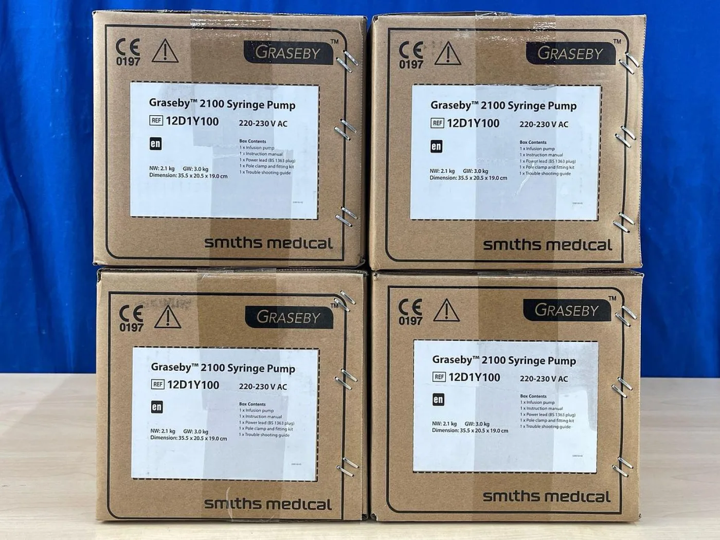 Smiths Medical Graseby 2100 Syringe Pump REF: 12D1Y100 - 2