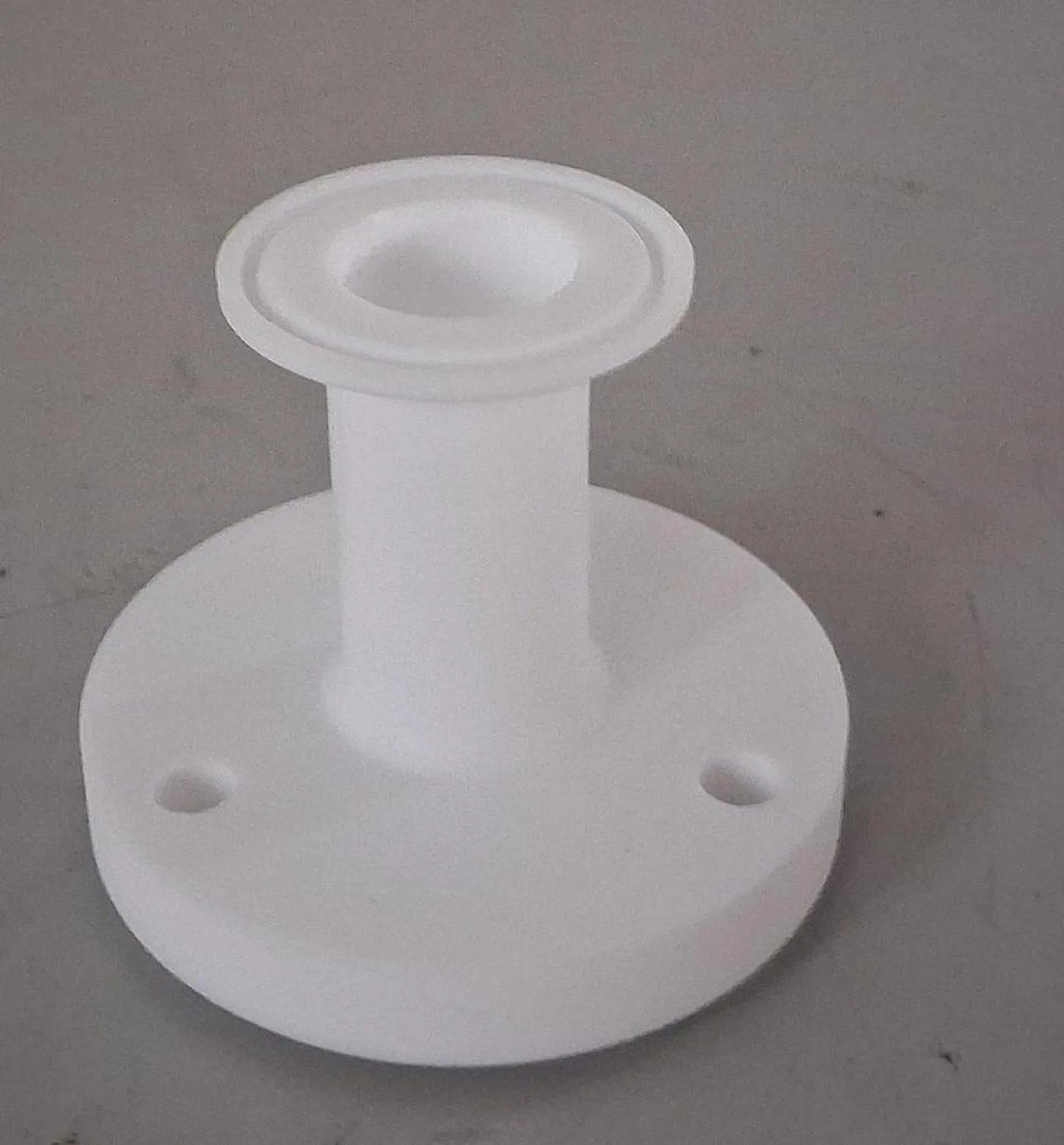 Normag PTFE-Flanschadapter DN 25 – Tri-Clamp 2½" auf Flanschanschluss - 1
