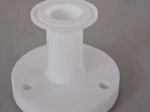 Normag PTFE-Flanschadapter DN 25 – Tri-Clamp 2½" auf Flanschanschluss
