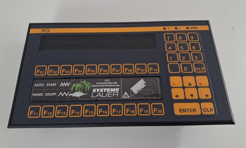 Bosch PCS 400FZ Operator Panel – New