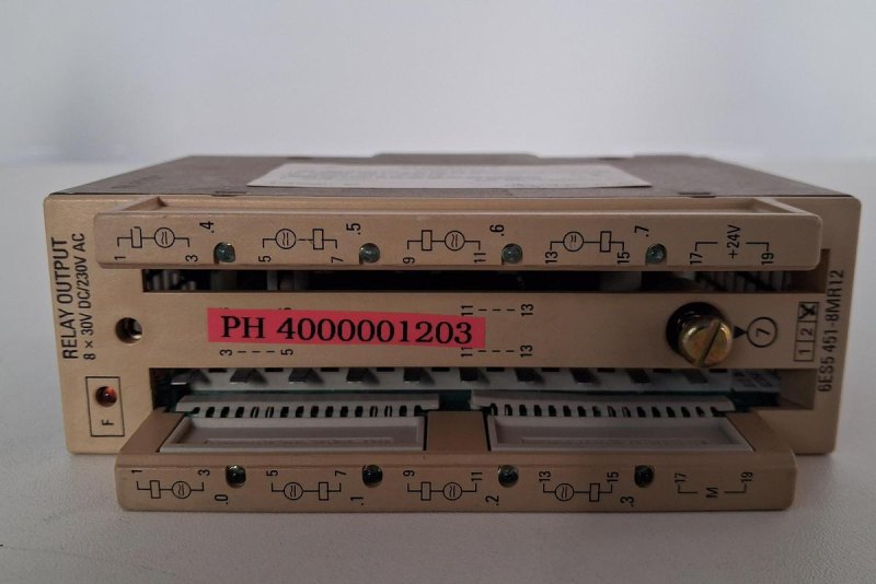 Siemens SIMATIC S5 6ES5 451-0MR12 Digital Output Module