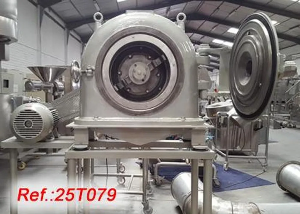 MOLINO DE MARTILLOS “HERMAN GRUBERS” TIPO “DUPLEX 24-A” CON MOTOR DE 11Kw MONTADO EN ESTRUCTURA