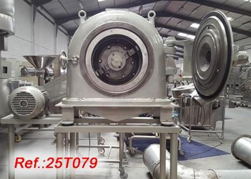MOLINO DE MARTILLOS “HERMAN GRUBERS” TIPO “DUPLEX 24-A” CON MOTOR DE 11Kw MONTADO EN ESTRUCTURA