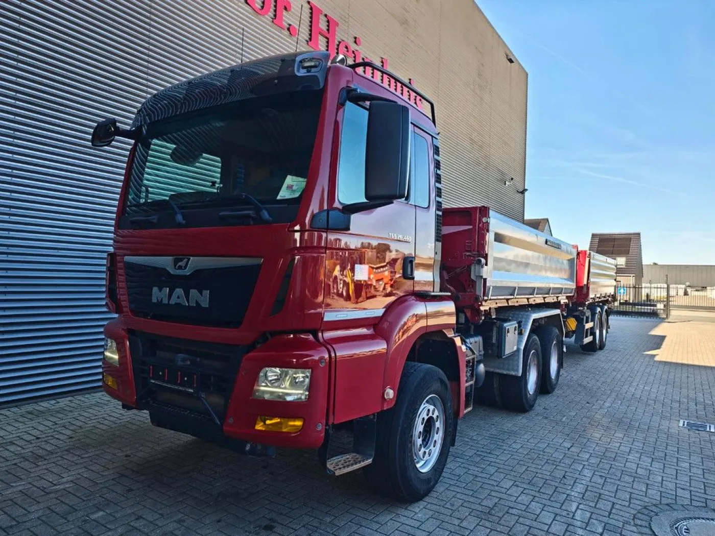 MAN TGS 26.460 6x4 + Schwarzmuller Z2 - 6