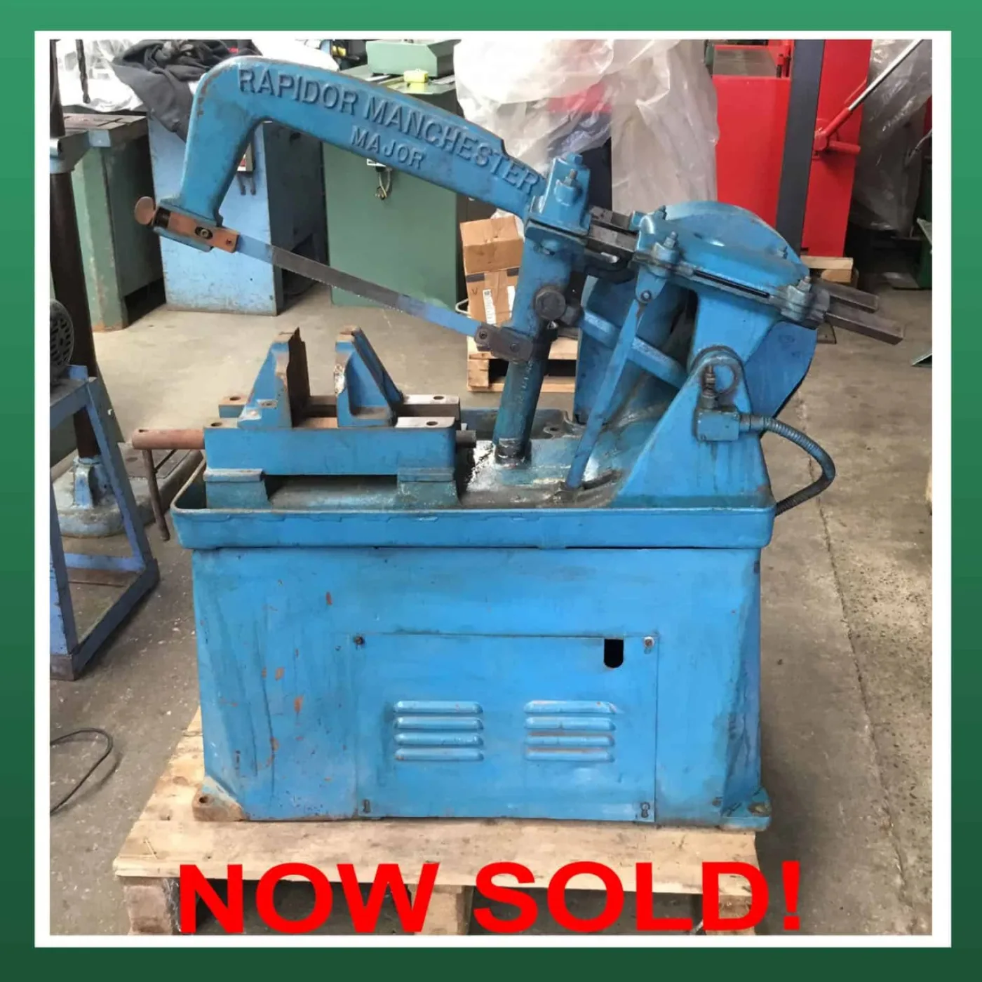 RAPIDOR MANCHESTER MAJOR Donkey Saw / Hacksaw - WNS - W. Neal Services Ltd - 1