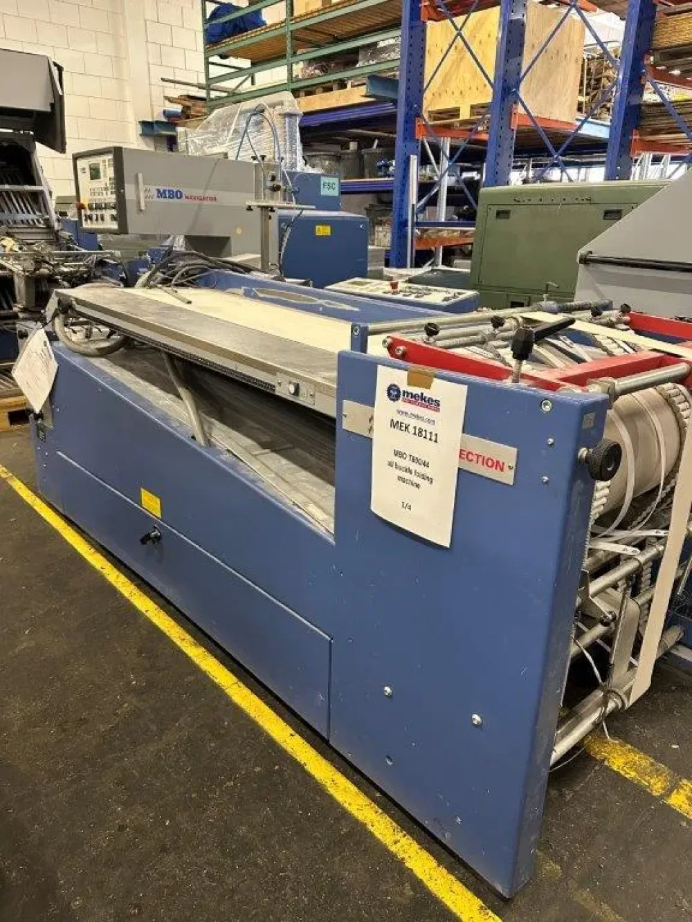 Heidelberg VFZ 52H separate knife folding unit