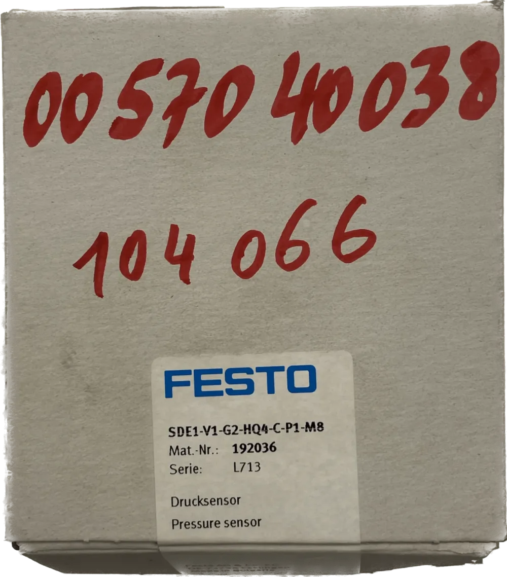 Festo Drucksensor SDE1-V1-G2-HQ4-C-P1-M8