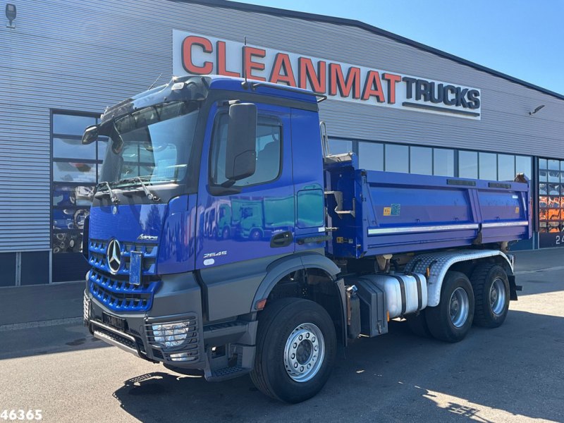 Mercedes-Benz Arocs 2645 6x4 Euro 6 Manual Full Steel Meiller 10m³ kipper