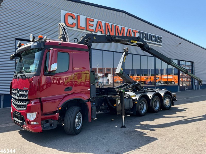 Mercedes-Benz Arocs 3253 Euro 6 8x4 Palfinger 17 Tonmeter Z-kraan