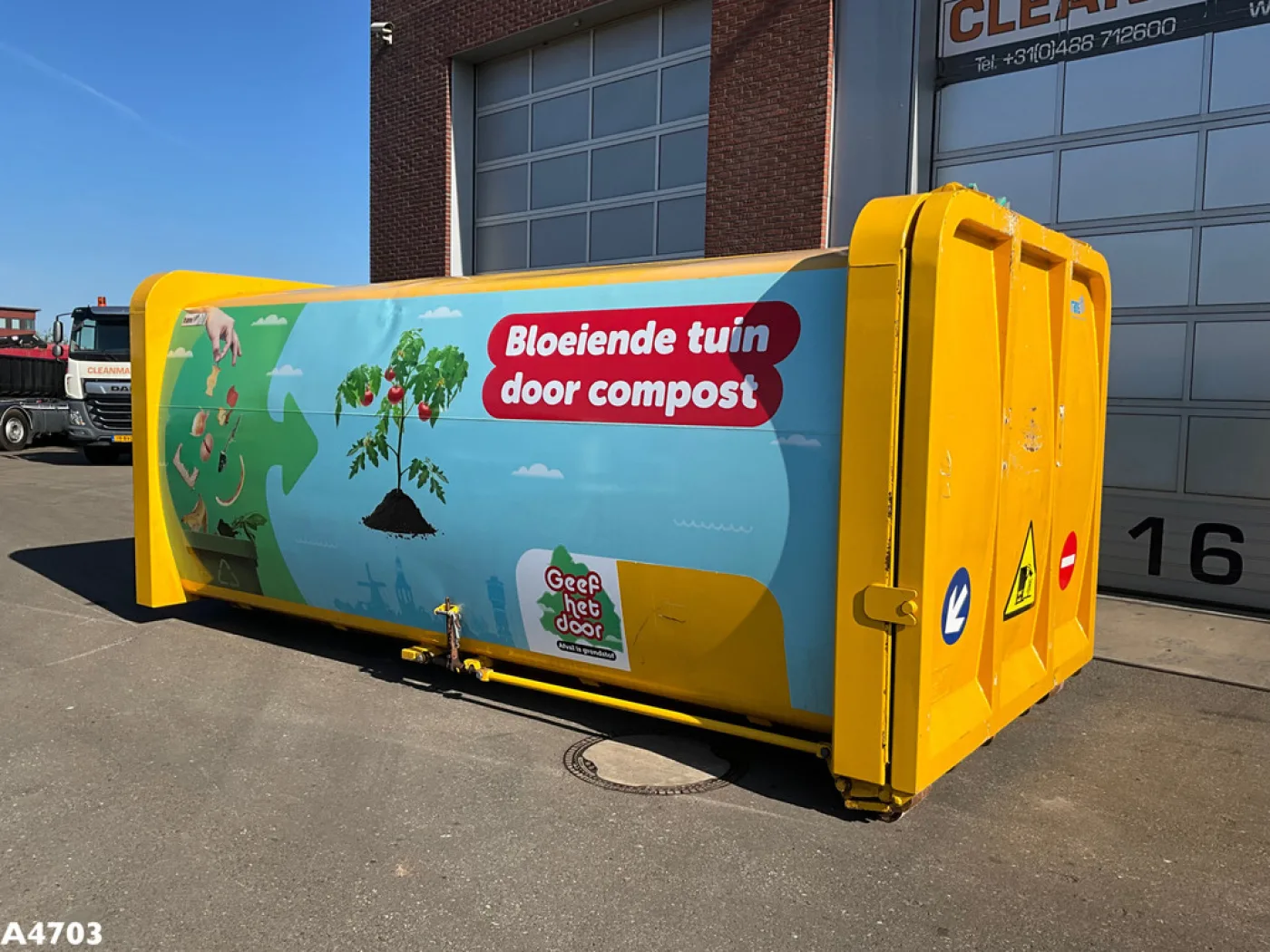 Translift 20m³ zijlader container - 2
