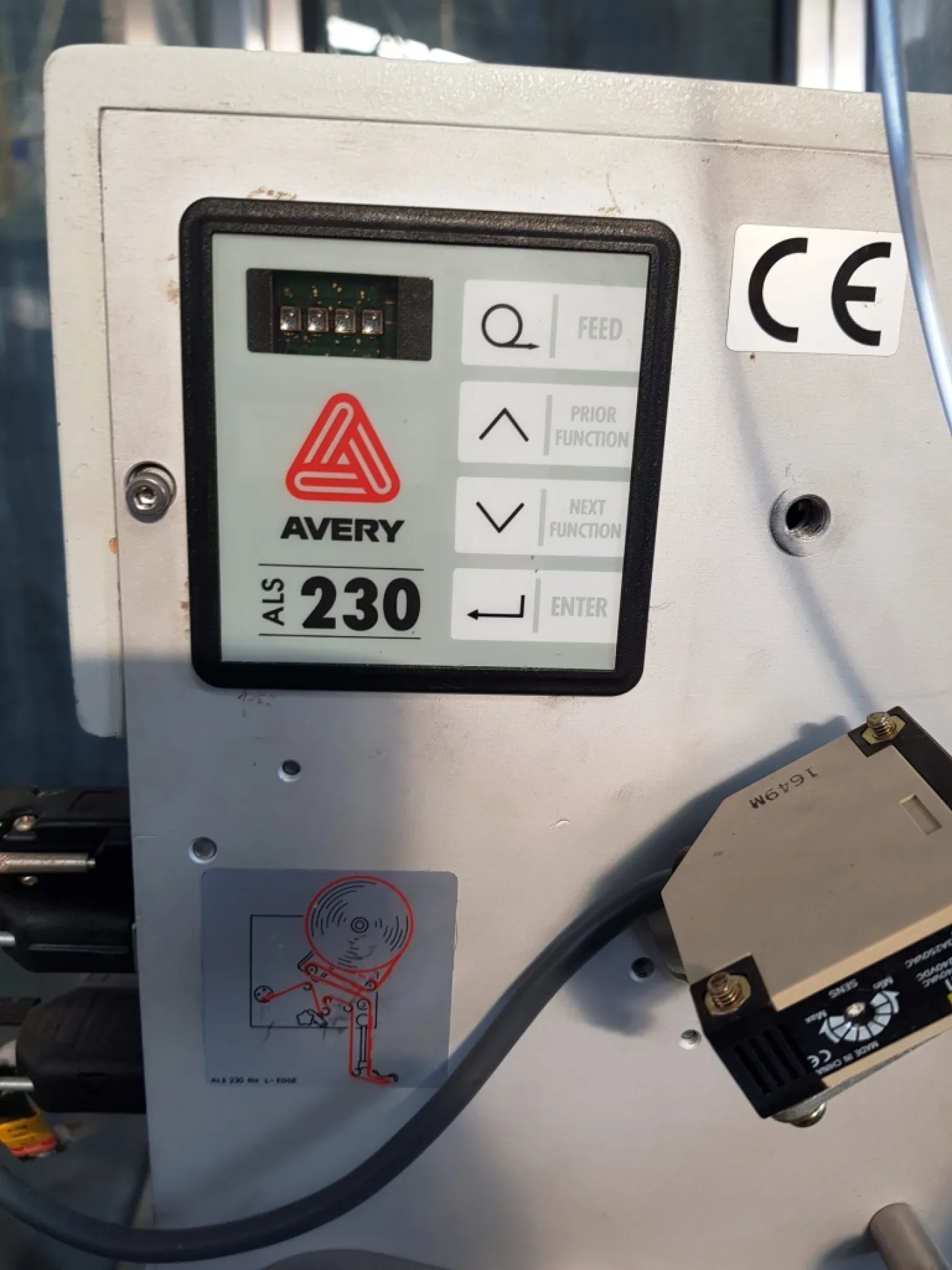 ETICHETTATRICE – AVERY – MOD. ALS 230R - 3