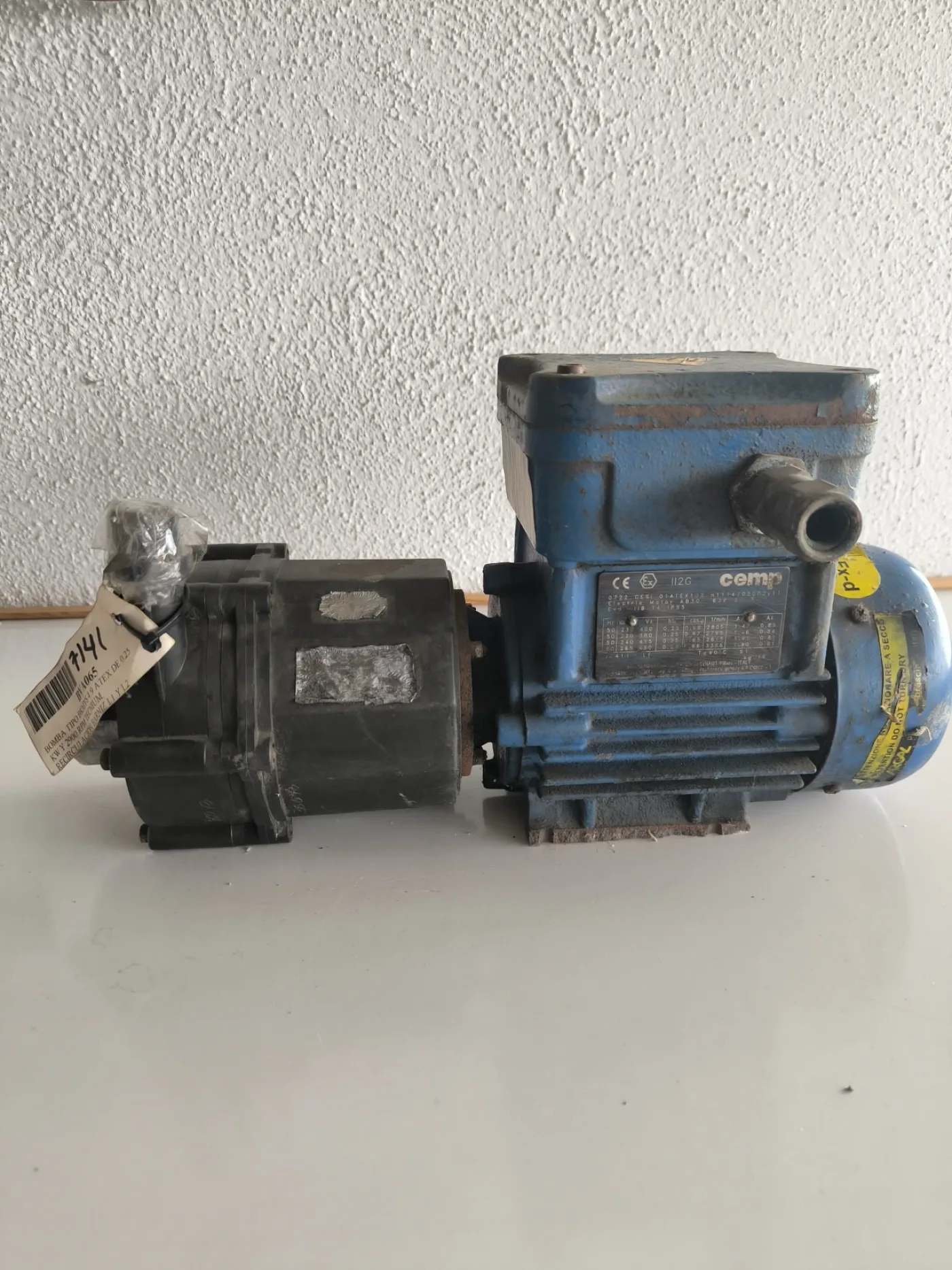 USED TECNIUM BKMYS 4.9 ATEX MAGNETIC DRIVE PUMP - 1