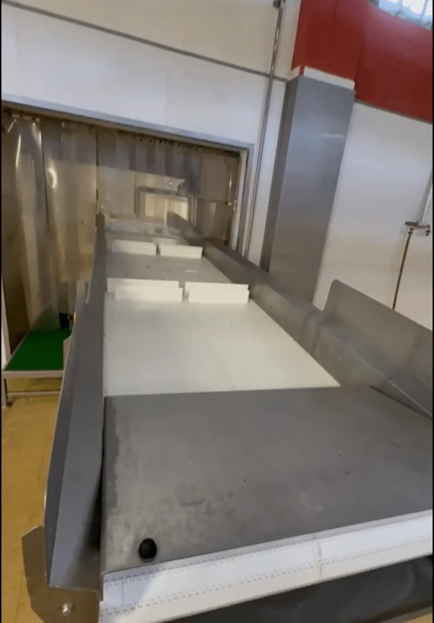 Reception trough white offal, SS - 2