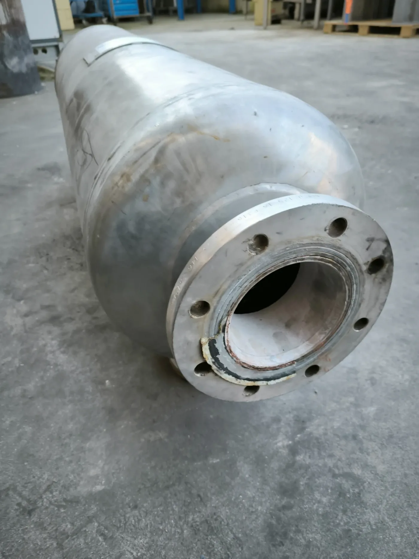 STAINLESS STEEL TUBULAR EXCHANGER 10,5 m2 - 3