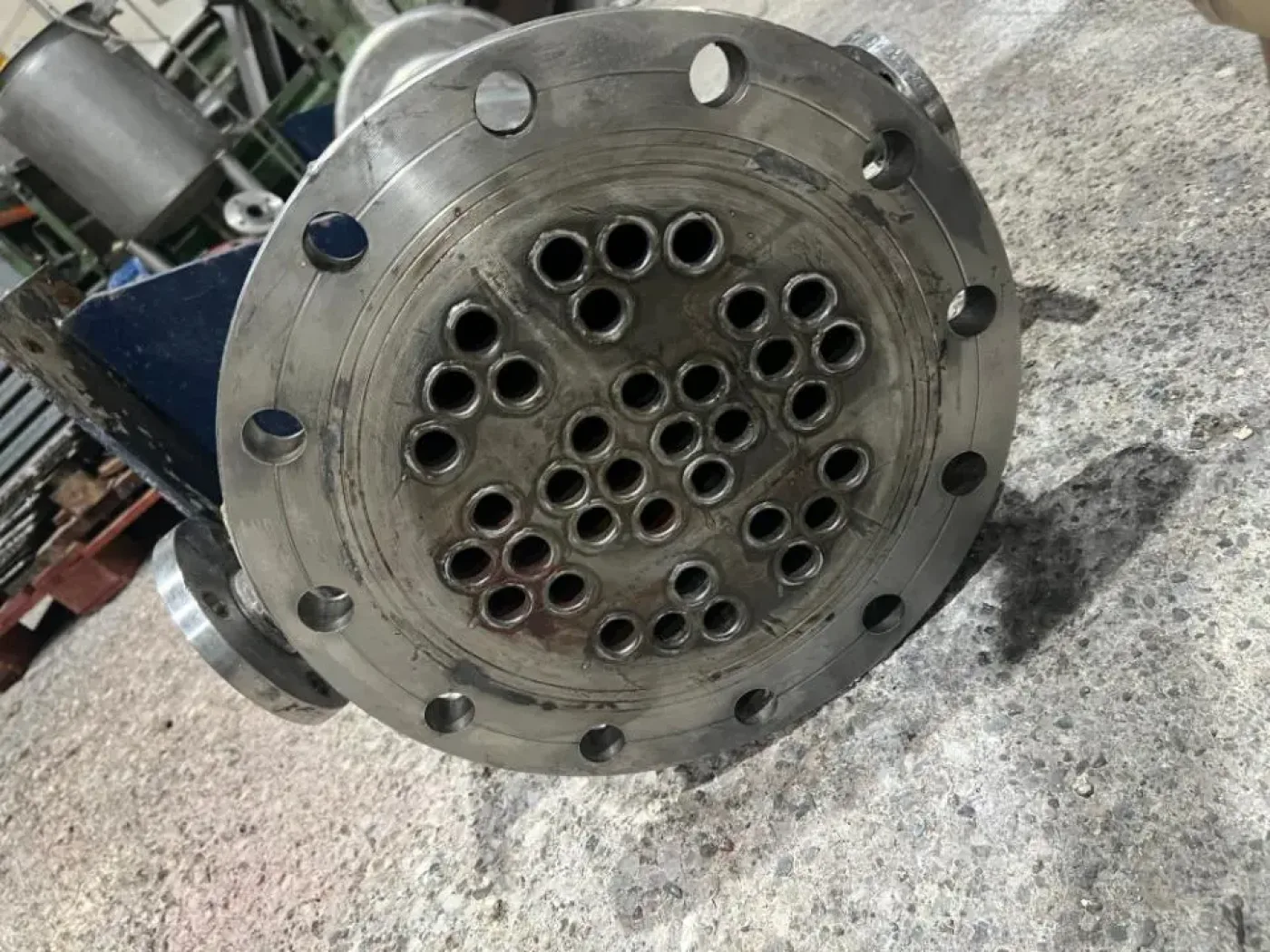 USED STAINLESS STEEL TUBULAR EXCHANGER 6.5 M2 - 7
