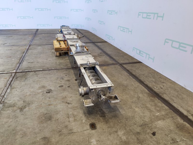 "inclined" - Vertical screw conveyor