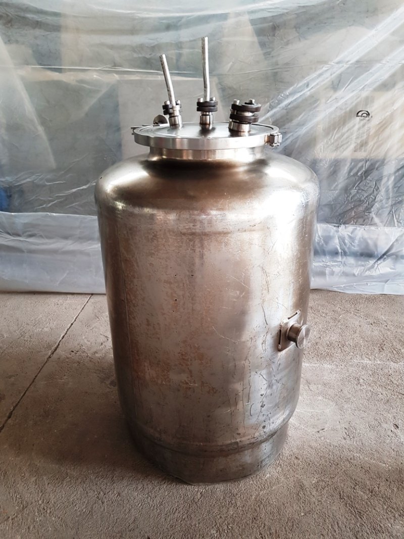 SERBATOIO IN ACCIAIO INOX – FEDEGARI – CAPACITA’ 100 LT
