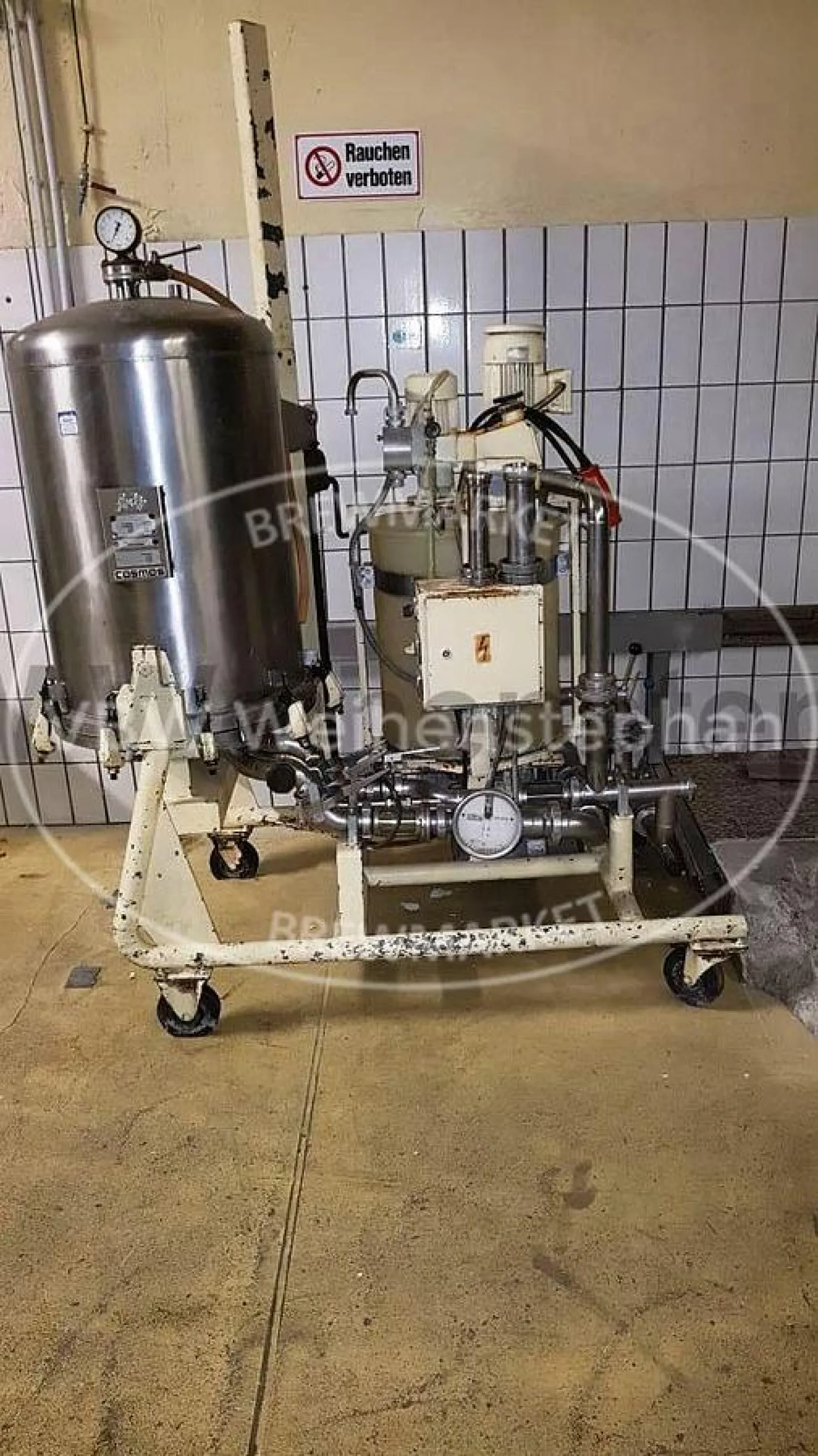Kieselguhr filter, mobile - 1