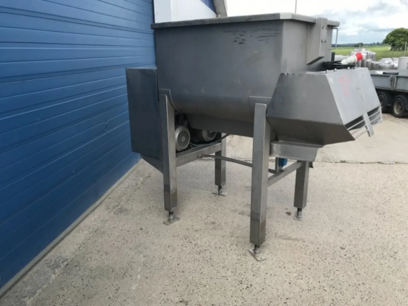 Scansteel 900ltr Paddle Mixer - 2