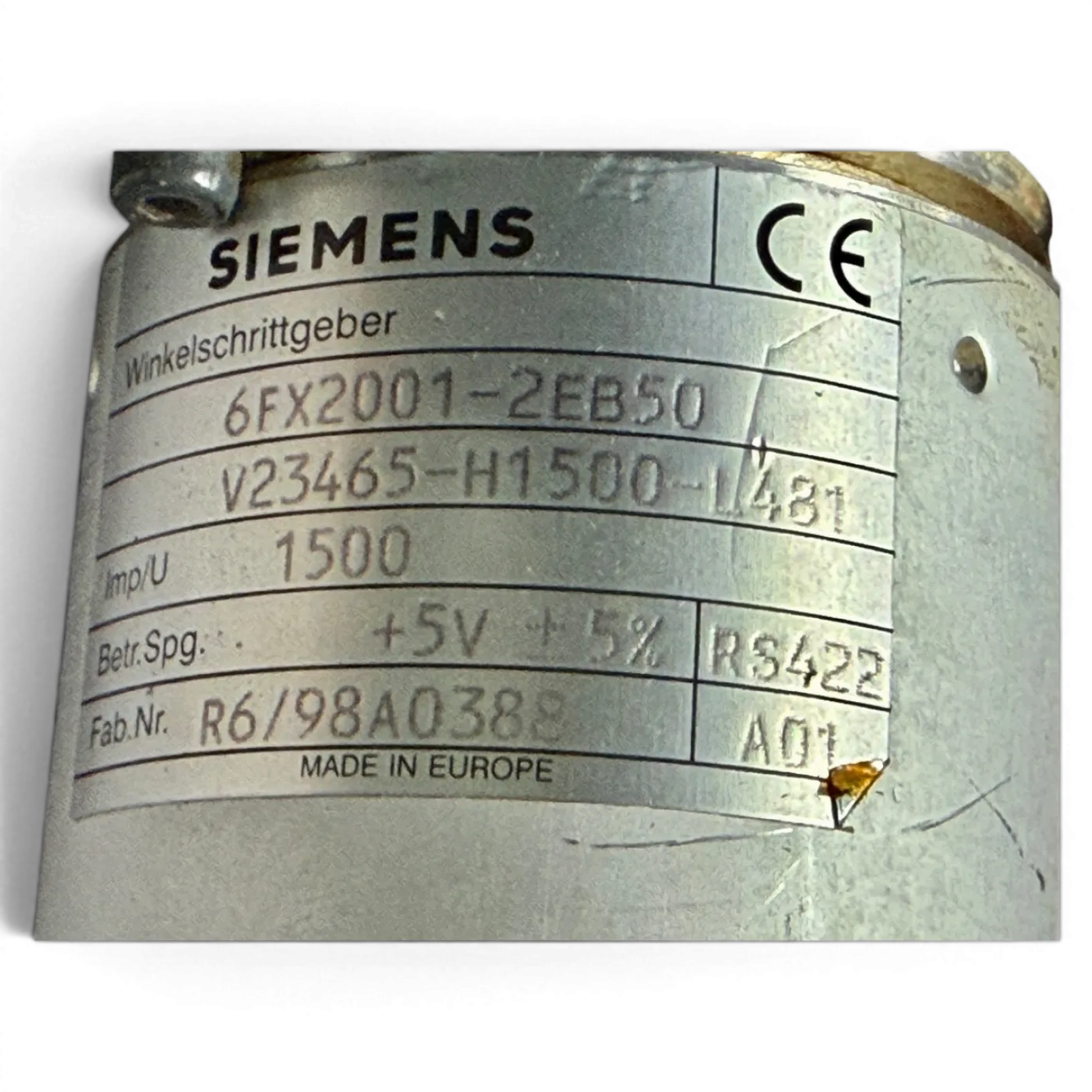 Siemens 1FT5064-1AF71-4EA0 – Servomotor 3~ Permanent-Magnet IMA CNC - 4