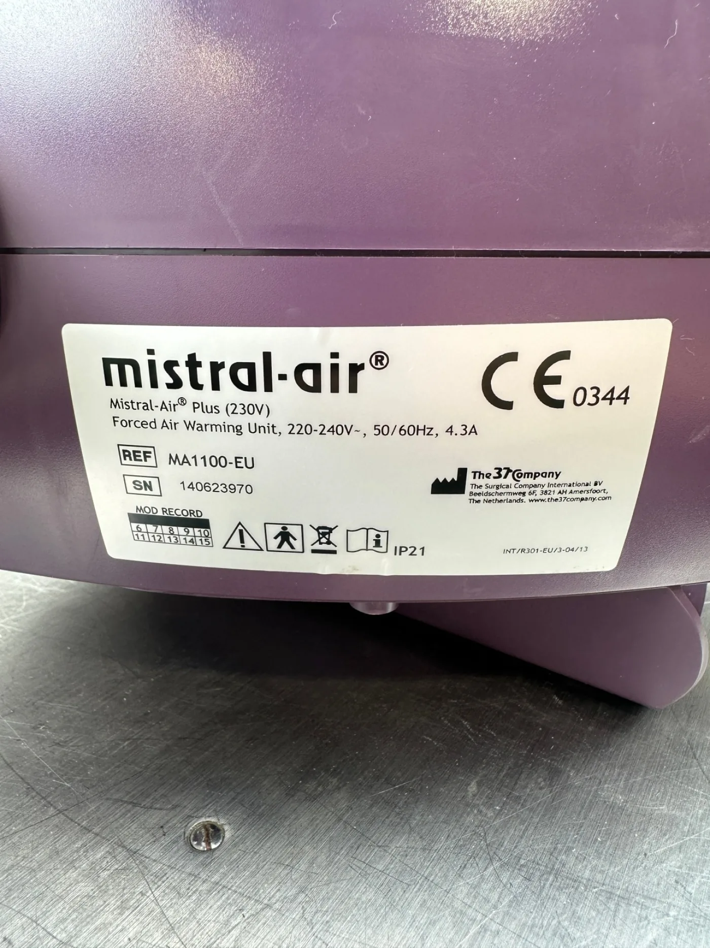 Mistral-Air plus MA1100-EU Hyperthermiegerät - 8