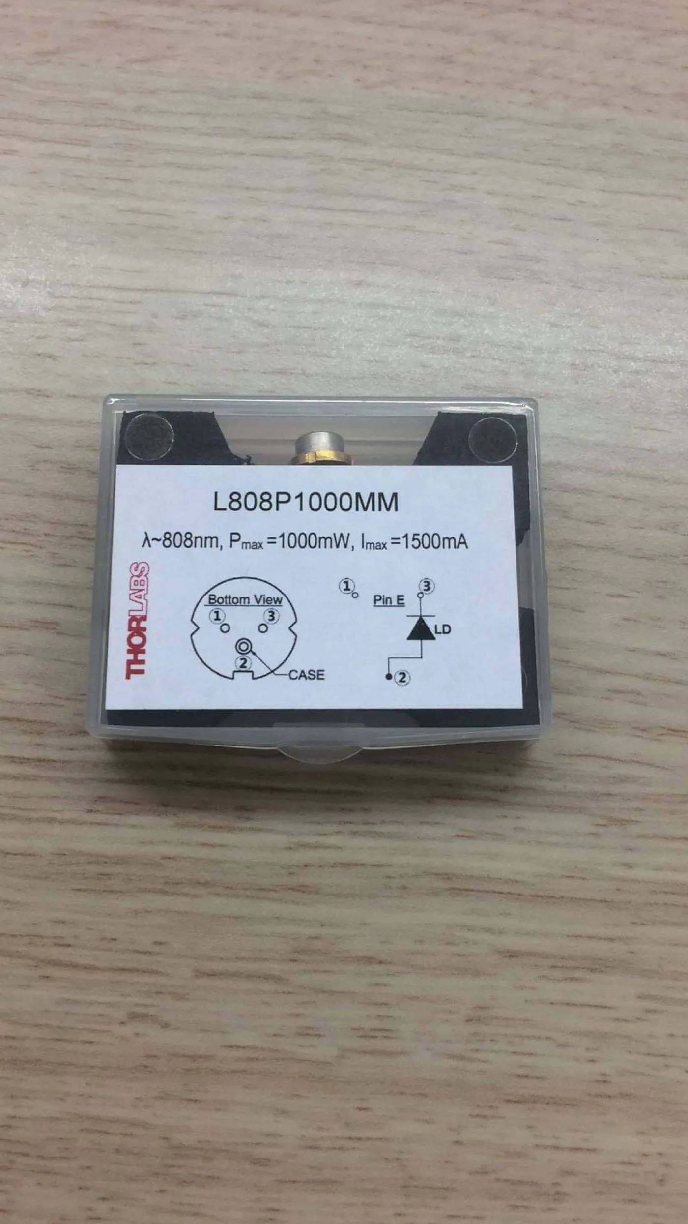 ThorLabs L808P1000MM Laser Diode - 1