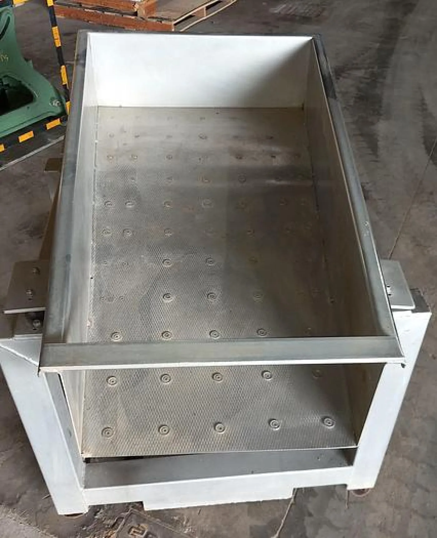 Tapete vibratório de inox - 2