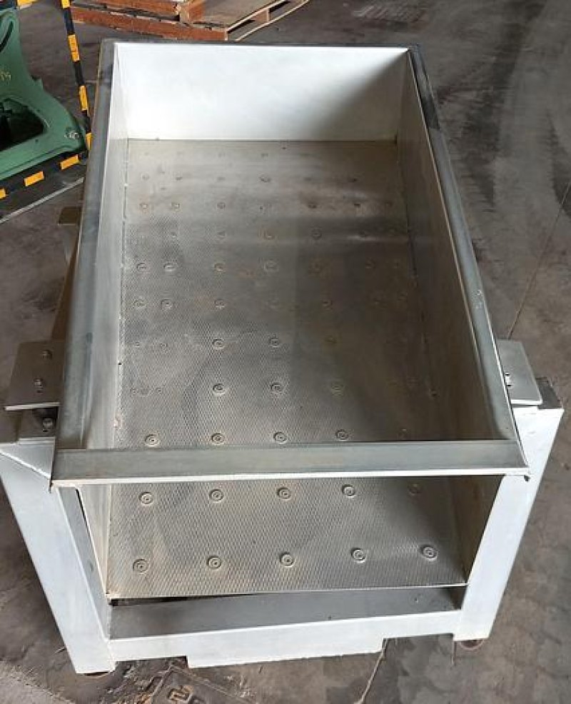 Tapete vibratório de inox