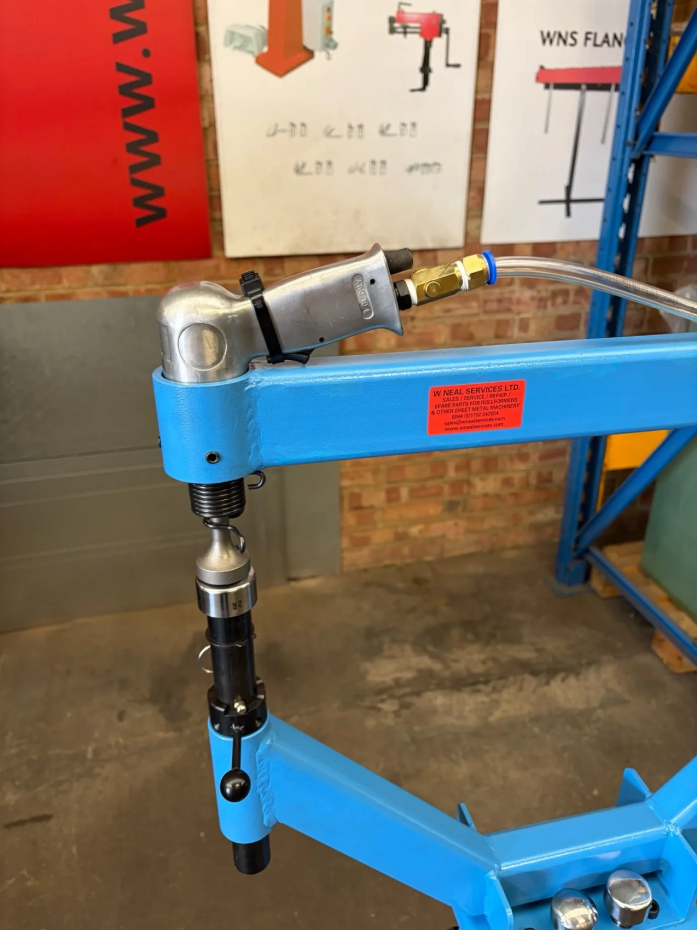 WNS Pneumatic Planishing Hammer 508mm - WNS - W. Neal Services Ltd - 6