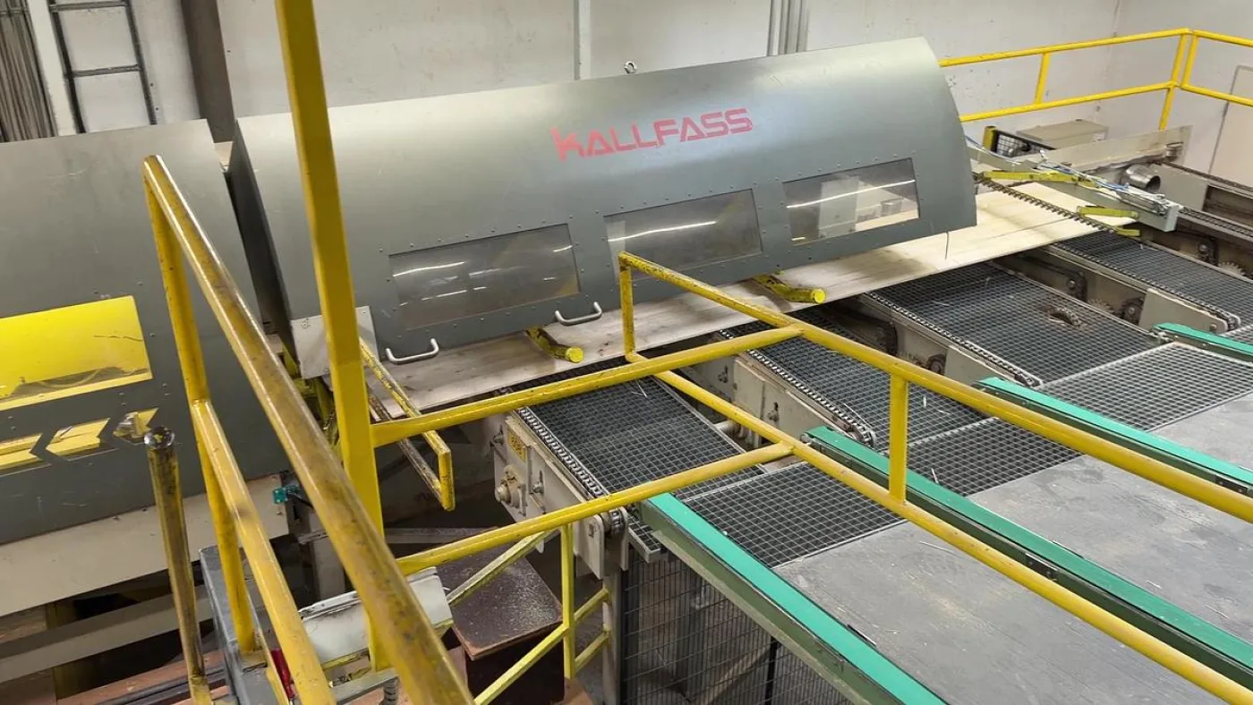 Waco - Jonab - Kallfass high speed cutting-planing-bundling line - 5