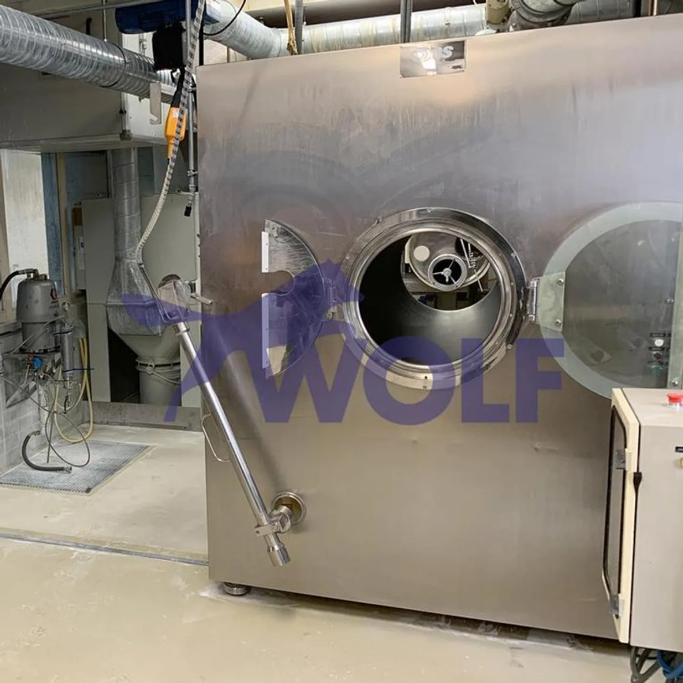 Zucker-Drageeanlage GS-COATING-SYSTEM - Modell PRA/S400, bestehend aus: - 5