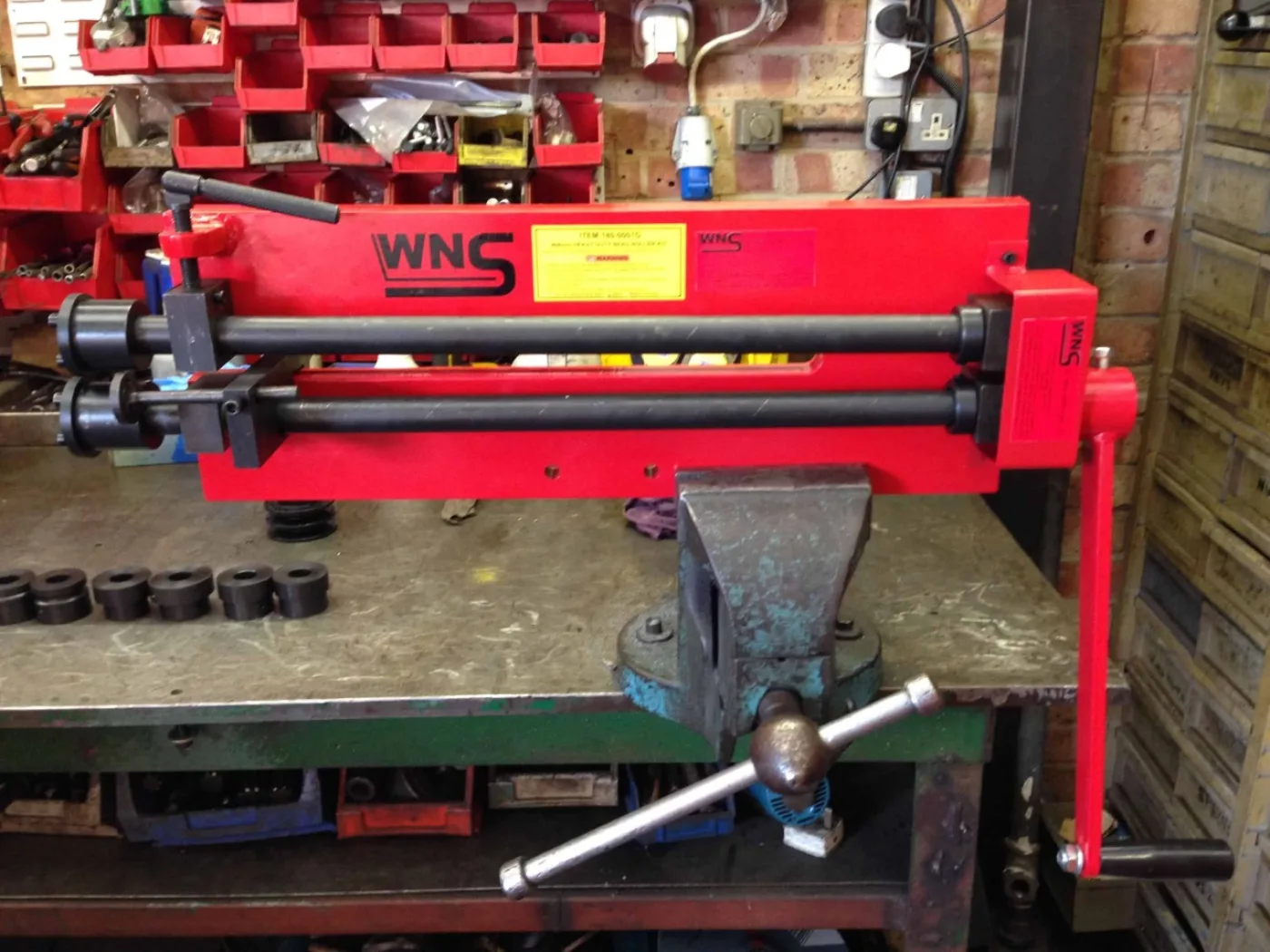 WNS Heavy Duty Manual Bead Roller 464mm - WNS - W. Neal Services Ltd - 4