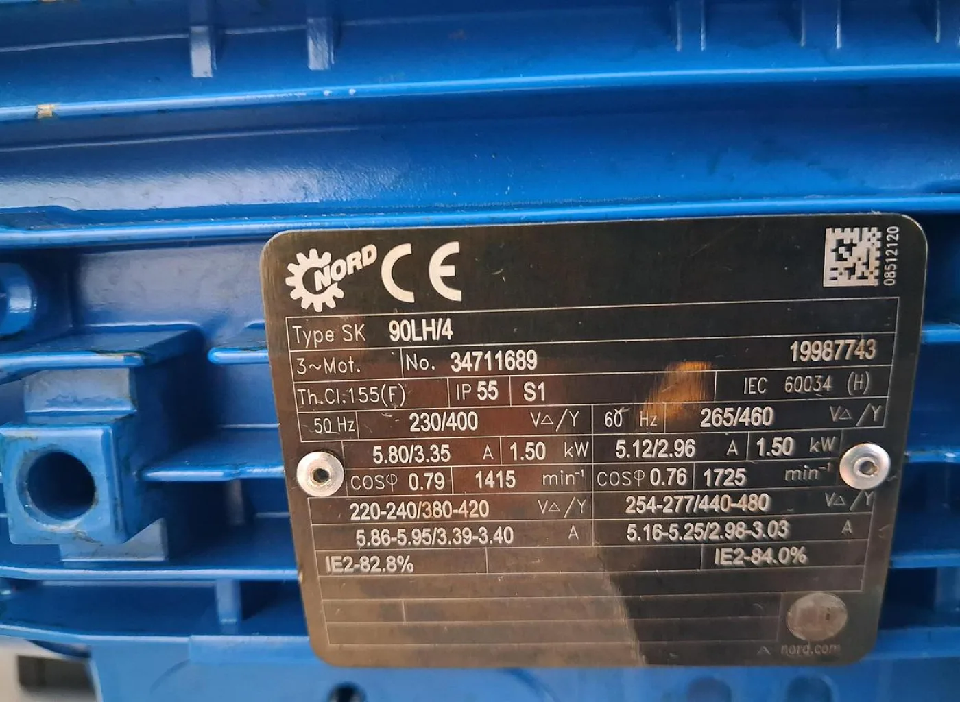 Schwarzer Rührtechnik Tank Agitator with Nord SK 372.1F Gear Motor - 7