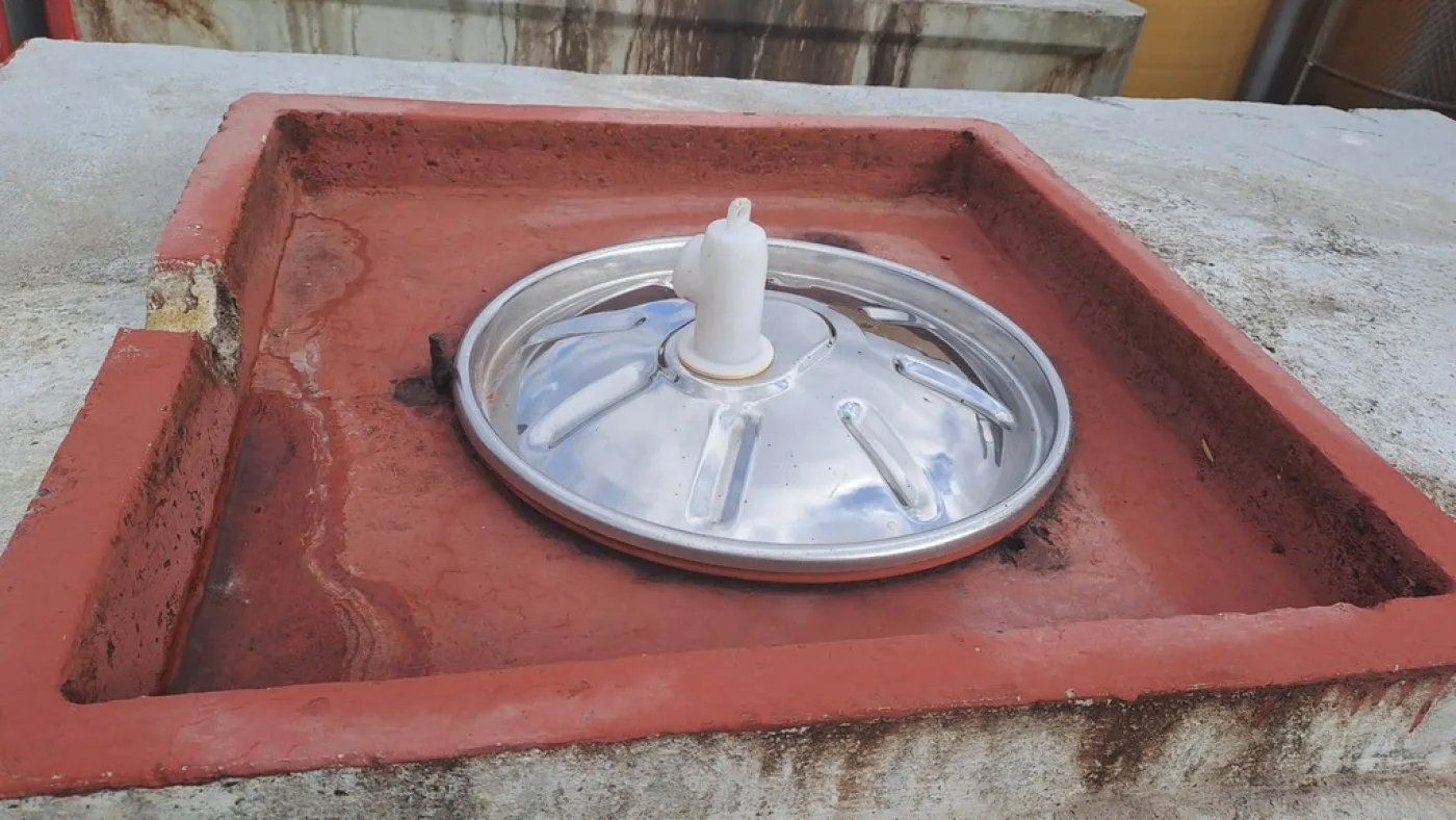 CONCRETE TANK FOR WINE CAPACITY LITERS 5000 (HL 50), SECON HAND EQUIPMENT - 2