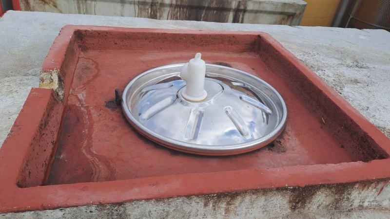 CONCRETE TANK FOR WINE CAPACITY LITERS 5000 (HL 50), SECON HAND EQUIPMENT