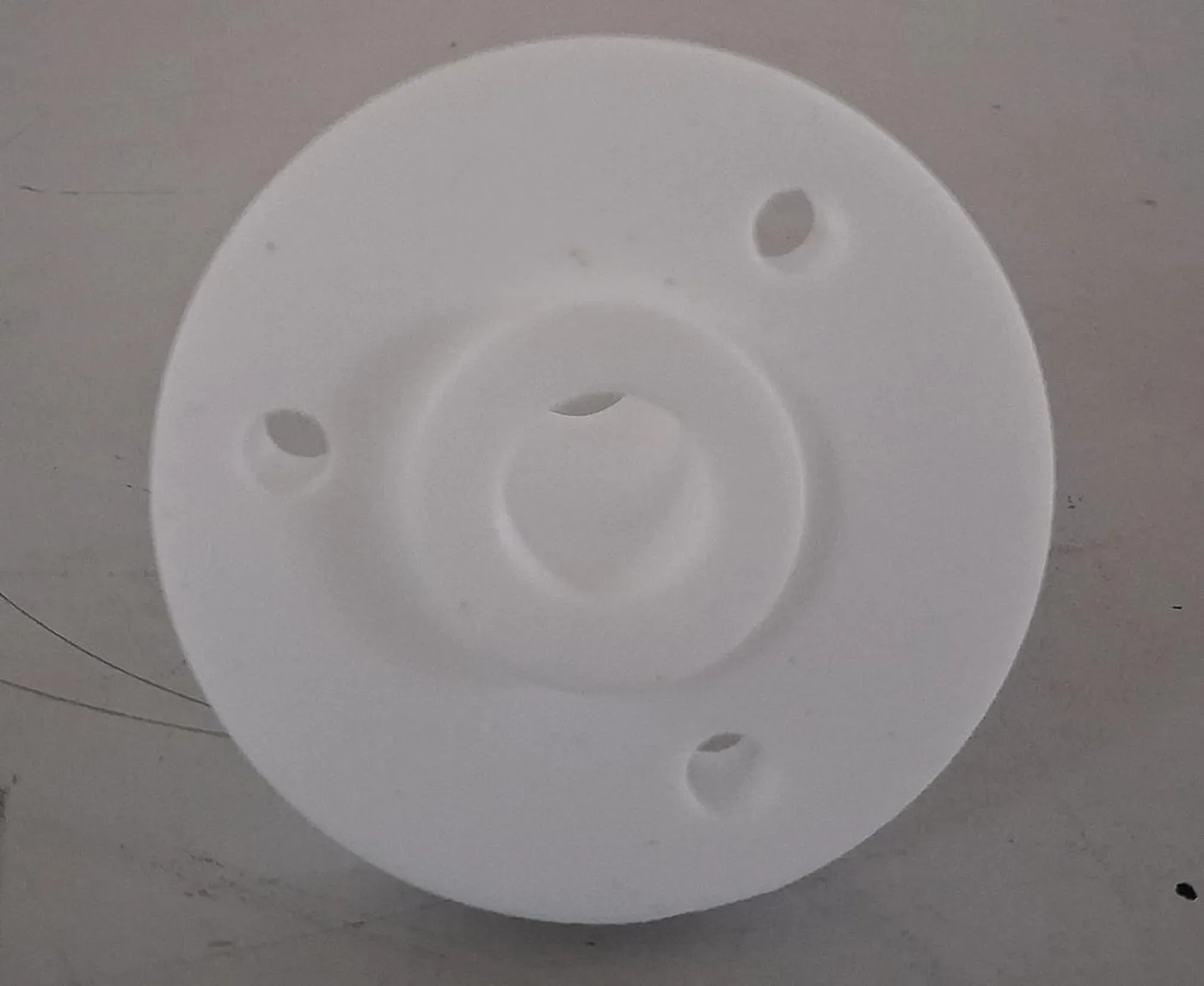 Normag PTFE-Flanschadapter DN 25 – mit Rohransatz Ø15 mm 1/2 Zoll für Labor- und Prozessanschluss - 4