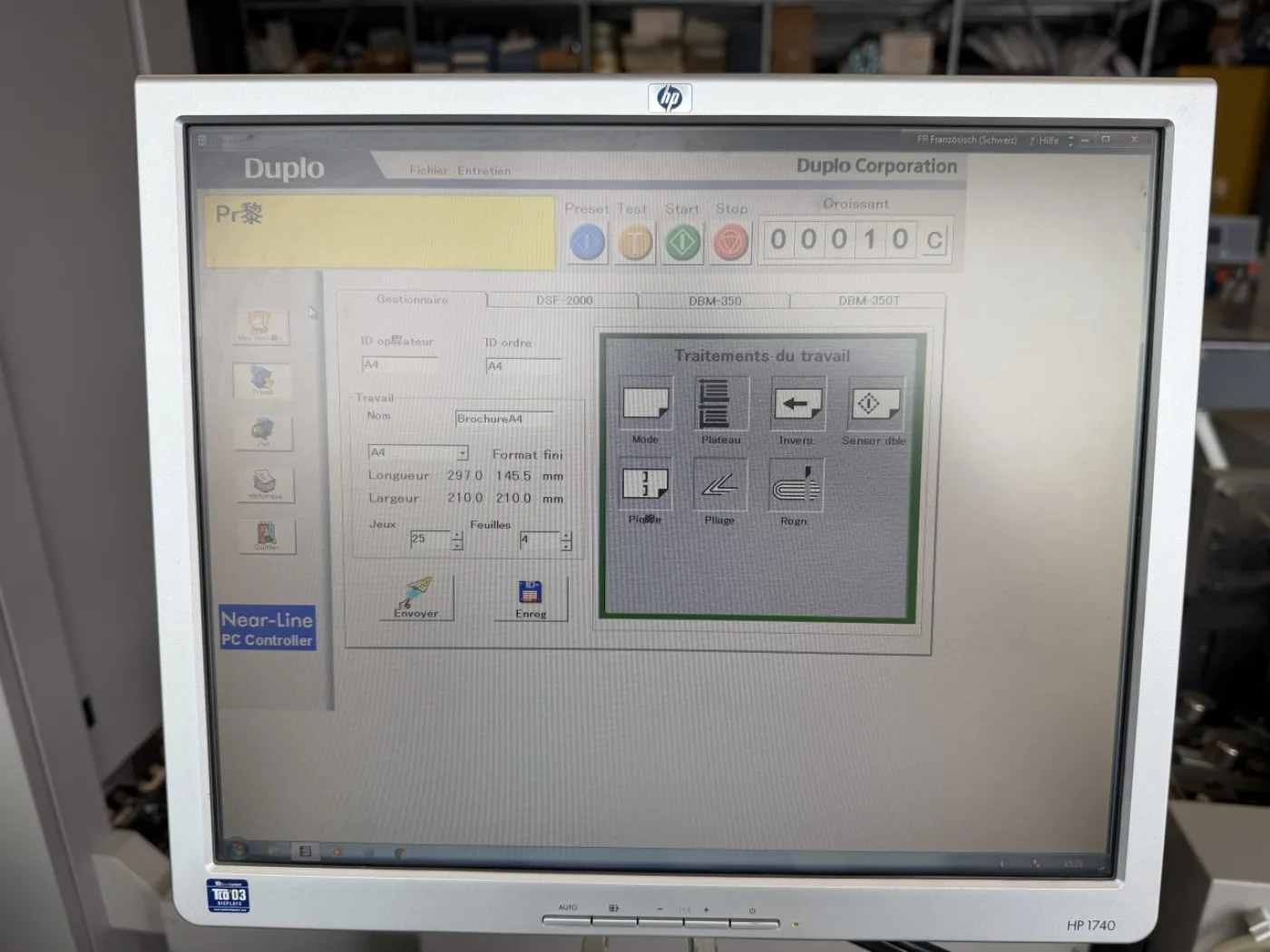 DUPLO DSF 2000-SYSTEM 3500 - 7