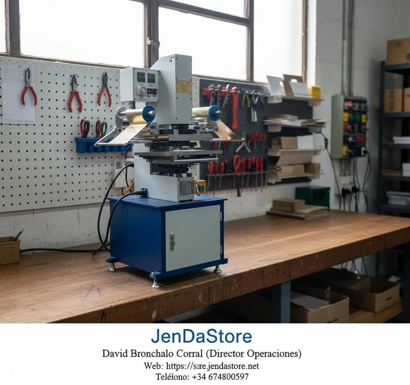 🚀 Máquina de Termoimpresión Neumática JDS-TJ-9 🚀 - 1