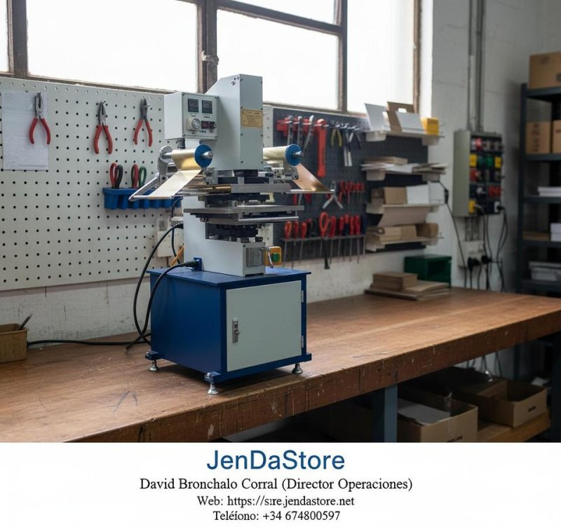 🚀 Máquina de Termoimpresión Neumática JDS-TJ-9 🚀