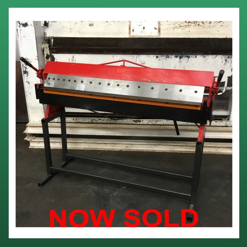 Box & Pan Folder 1270mm - WNS - W. Neal Services Ltd
