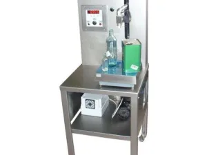ELECTRONIC WEIGHT FILLER FOR OLIVE OIL AND DENSE FOOD LIQUIDS FLUIDA MVE